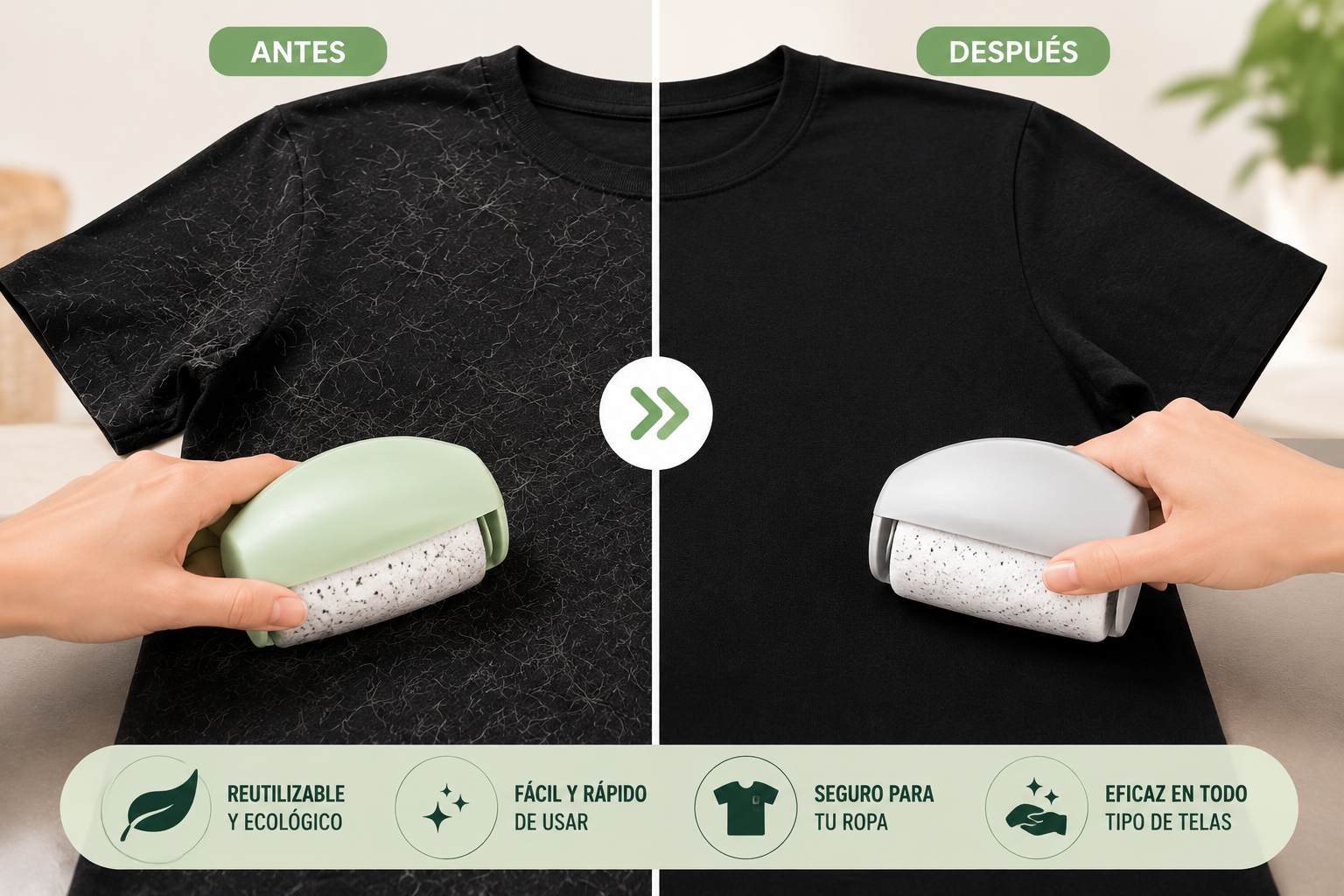 Guau & Miau LintAway™ | Elimina Pelo de Mascotas Fácilmente