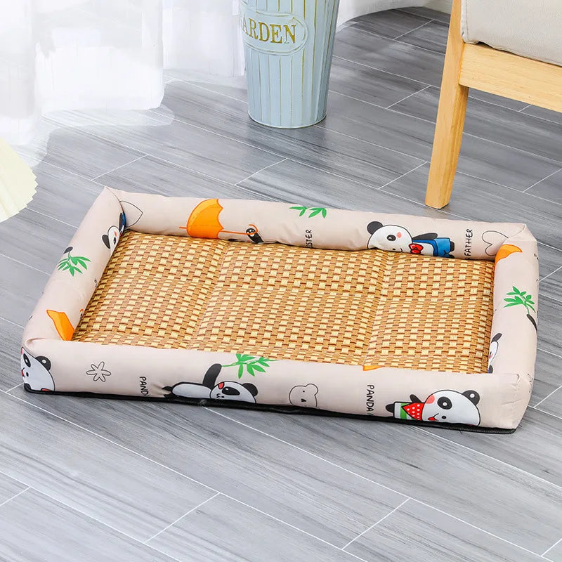 Alfombra Refrescante Premium para Mascotas | Frescura y Descanso para Perros y Gatos