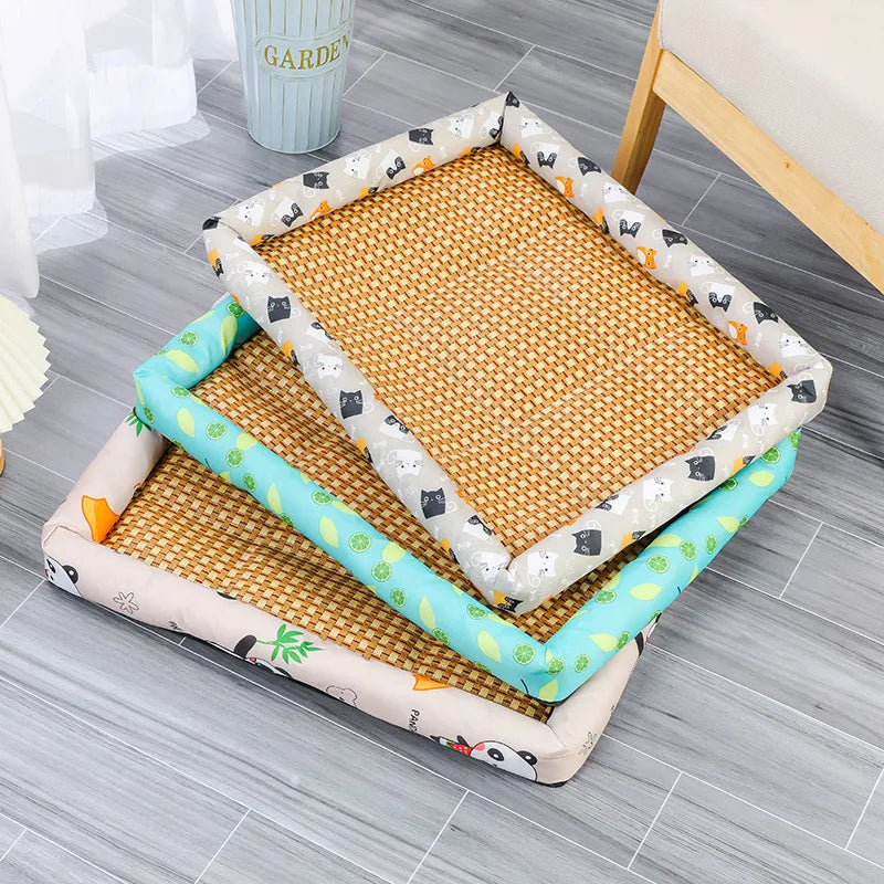 Alfombra Refrescante Premium para Mascotas | Frescura y Descanso para Perros y Gatos