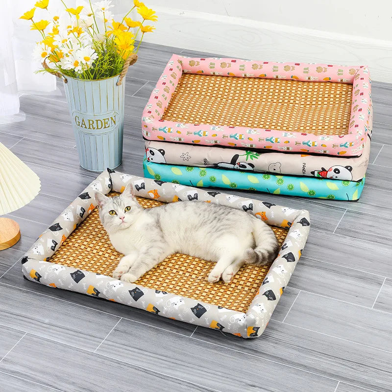 Alfombra Refrescante Premium para Mascotas | Frescura y Descanso para Perros y Gatos