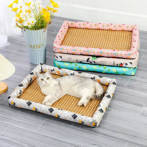Alfombra Refrescante Premium para Mascotas | Frescura y Descanso para Perros y Gatos