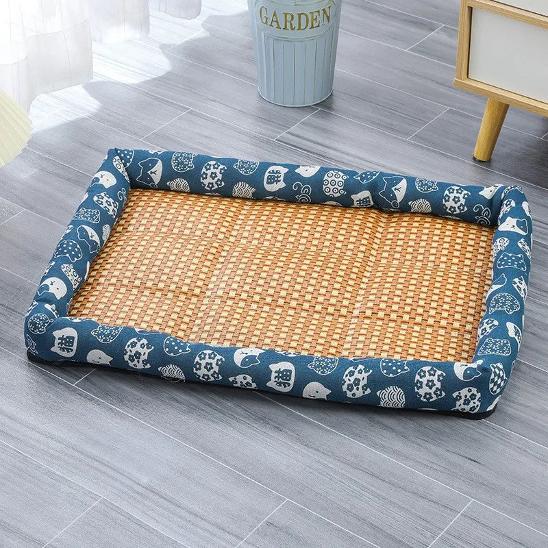 Alfombra Refrescante Premium para Mascotas | Frescura y Descanso para Perros y Gatos
