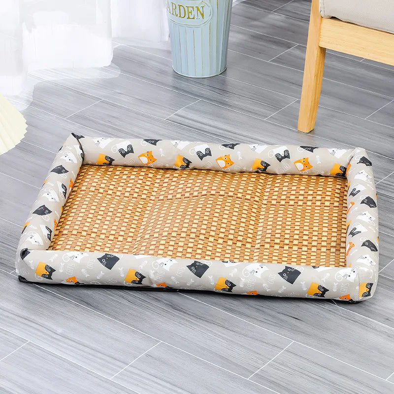 Alfombra Refrescante Premium para Mascotas | Frescura y Descanso para Perros y Gatos